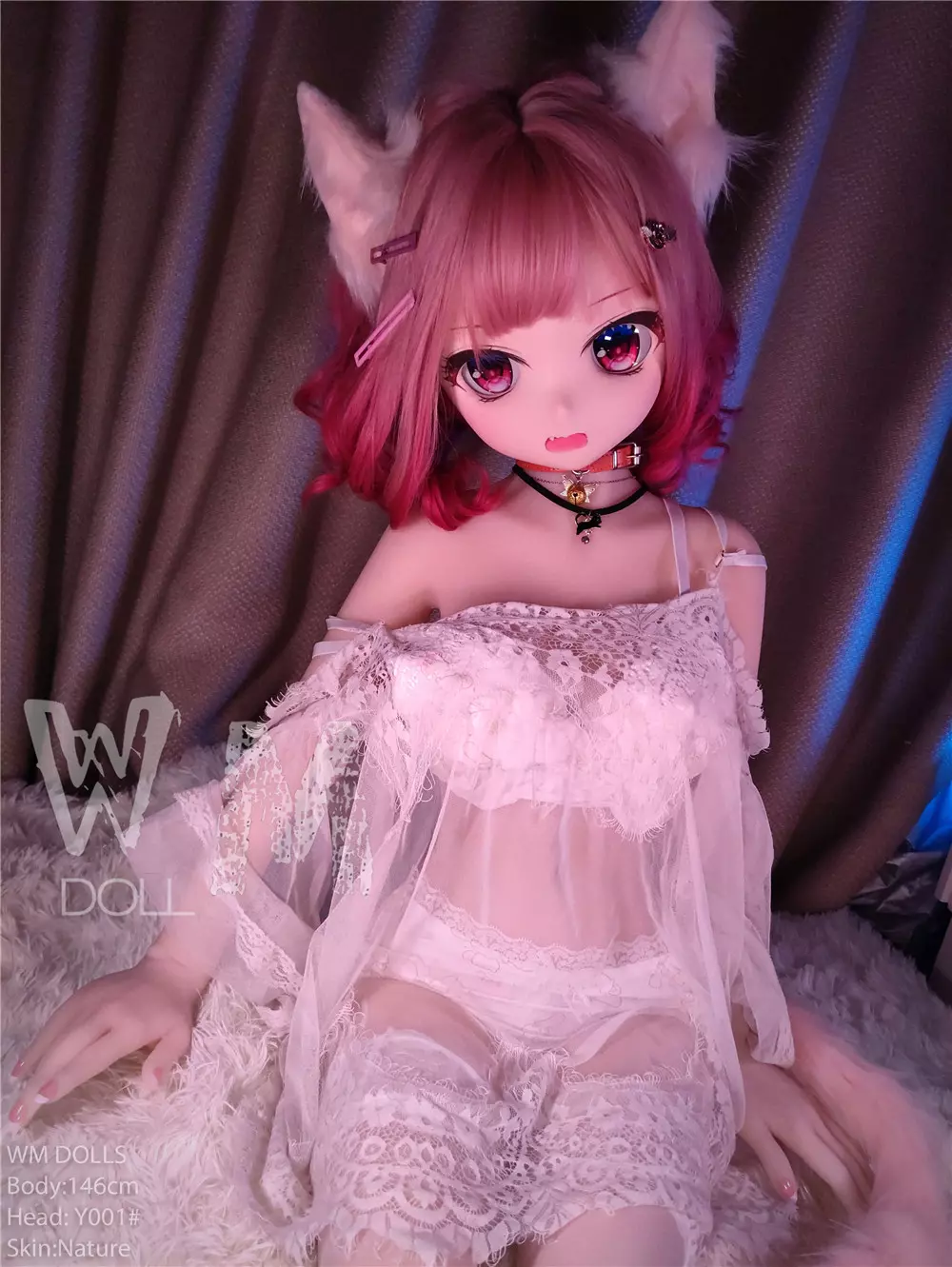 WM S-TPE 146cm Anime TPE Sex Doll with PVC Head #Y001